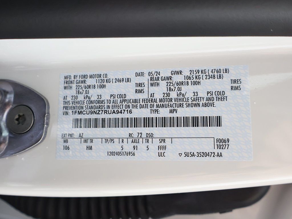 2024 Ford Escape ST-Line Select - Photo 57