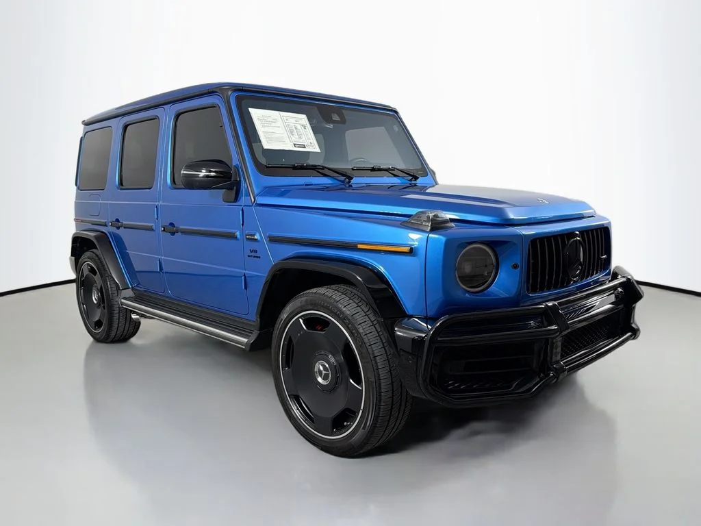Used 2024 Blue Mercedes-Benz G 63 AMG® image 3