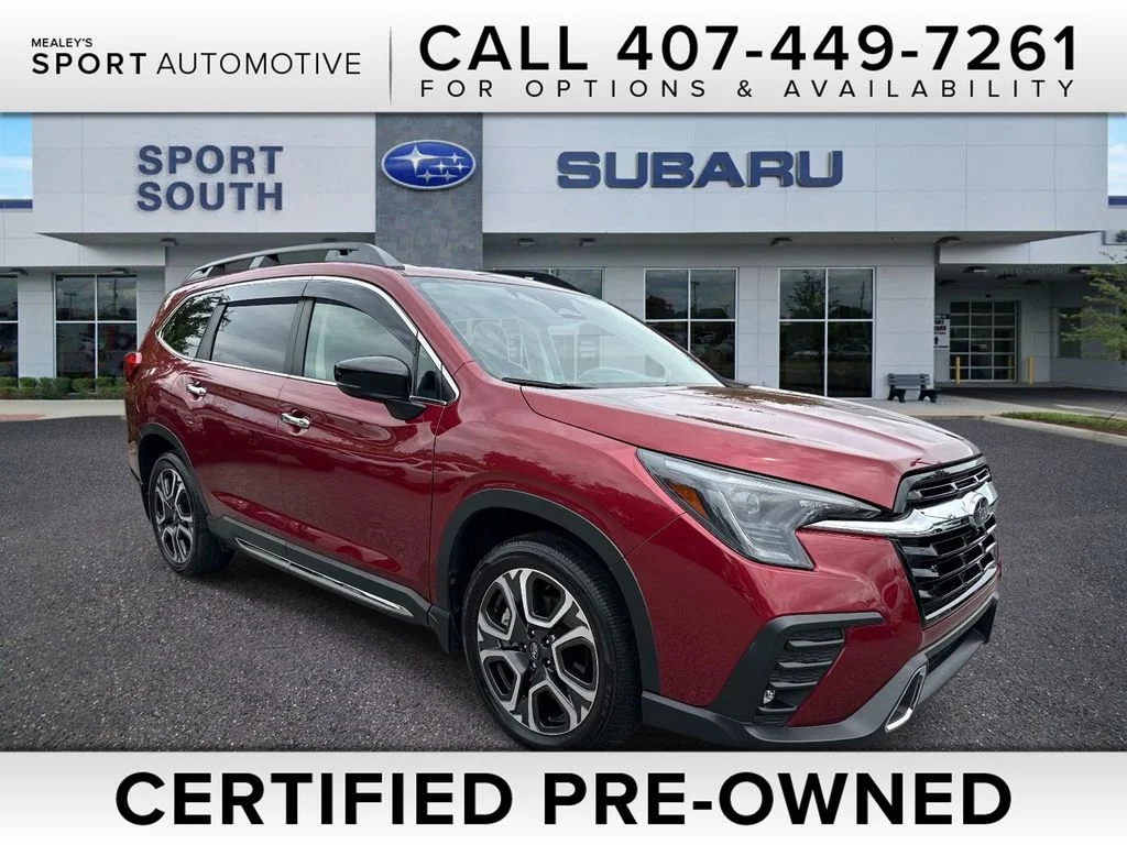 Certified Used 2024 Red Subaru Touring image 1