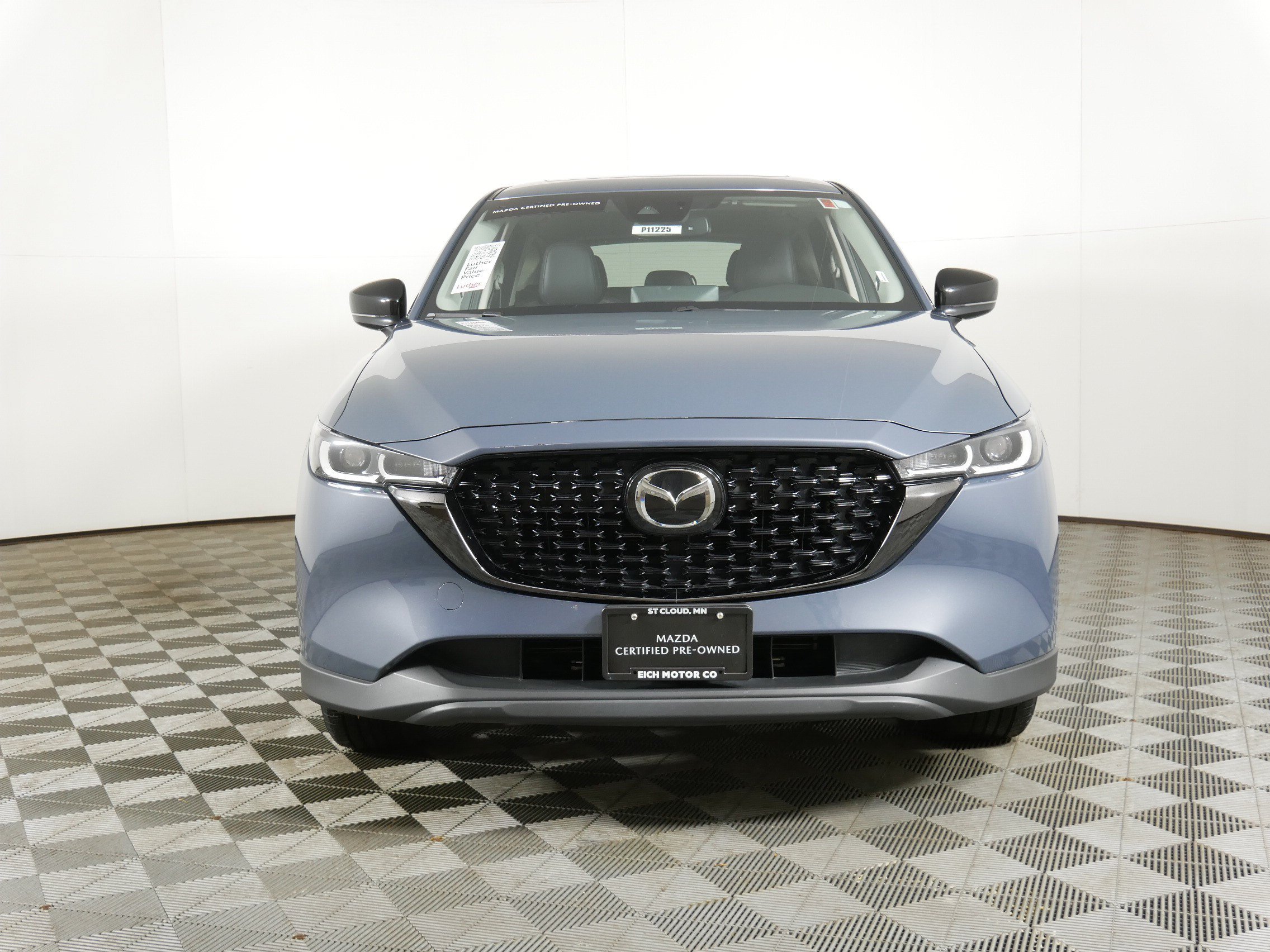 Certified 2025 Mazda CX-5 S Carbon Edition with VIN JM3KFBCM3S0695375 for sale in St. Cloud, Minnesota
