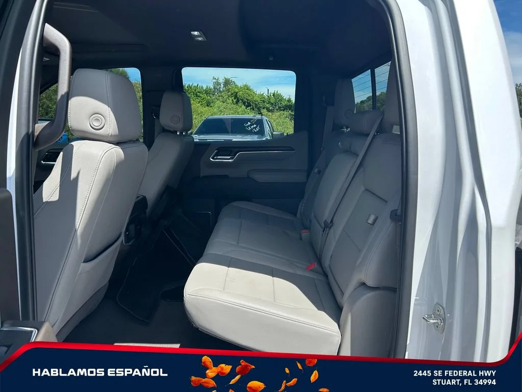 Used 2024 White Frost Tricoat GMC SLT image 14