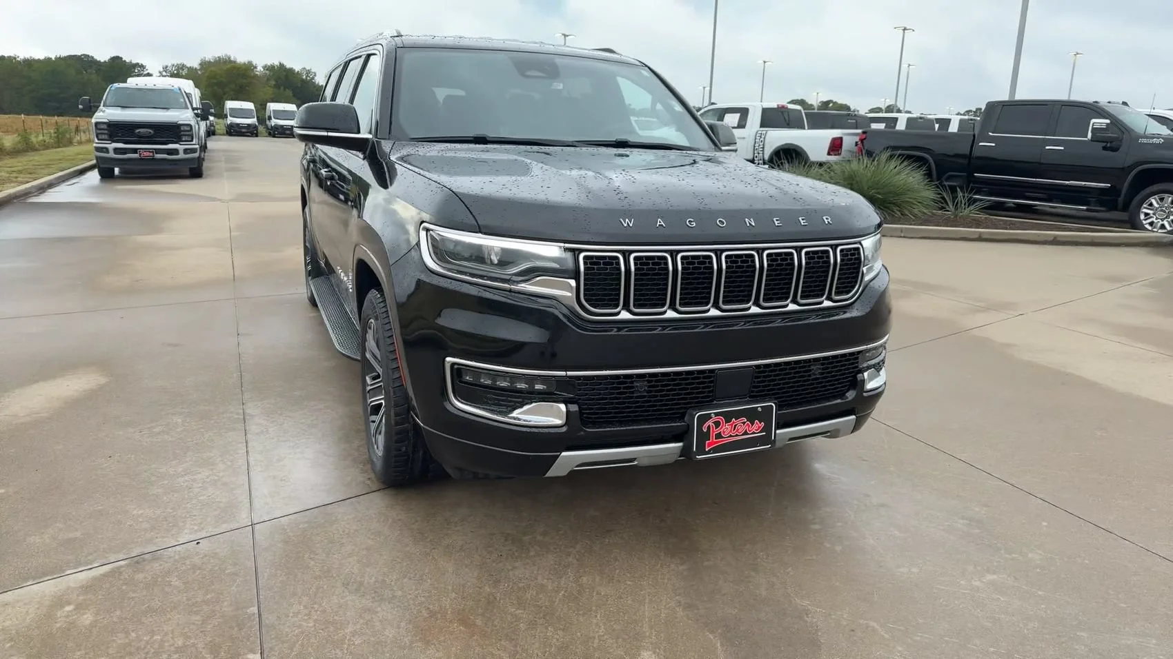 Used 2024 Diamond Black Crystal Pearlcoat Jeep Series II image 4