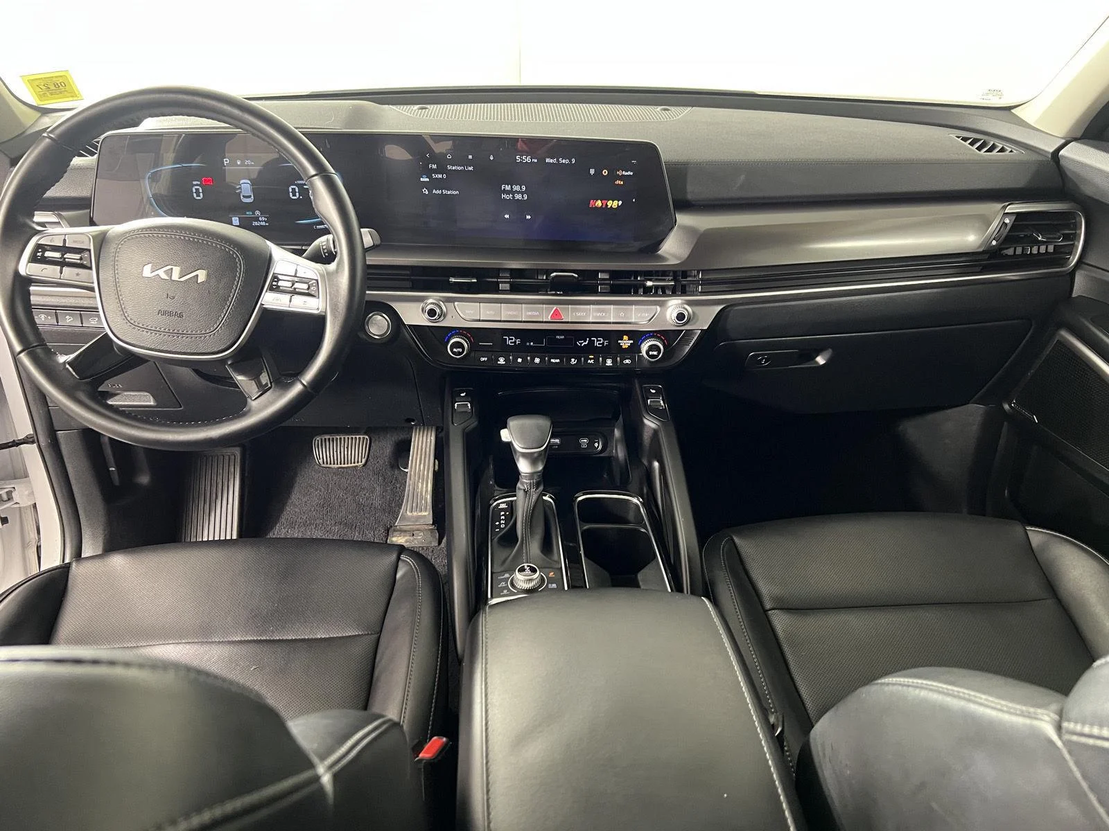 Used 2025 Glacial White Pearl Kia S image 16