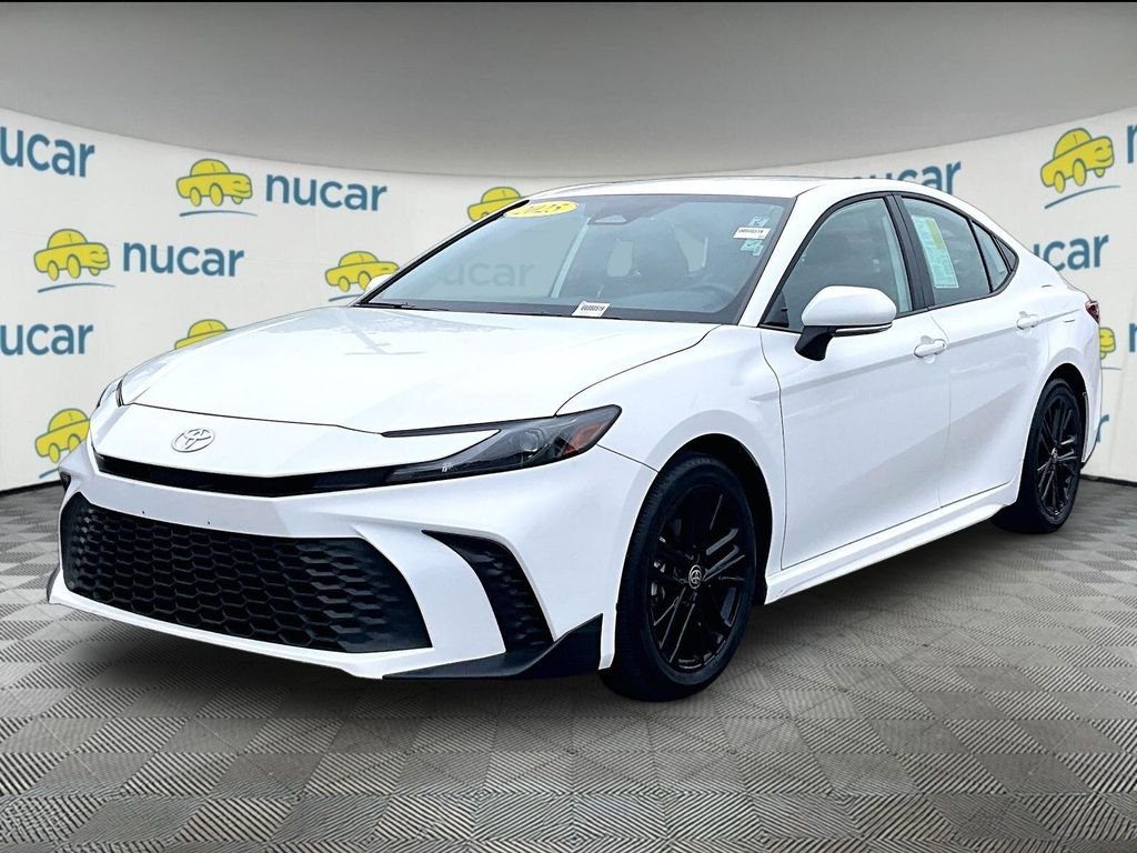 Used 2025 White Toyota SE image 3