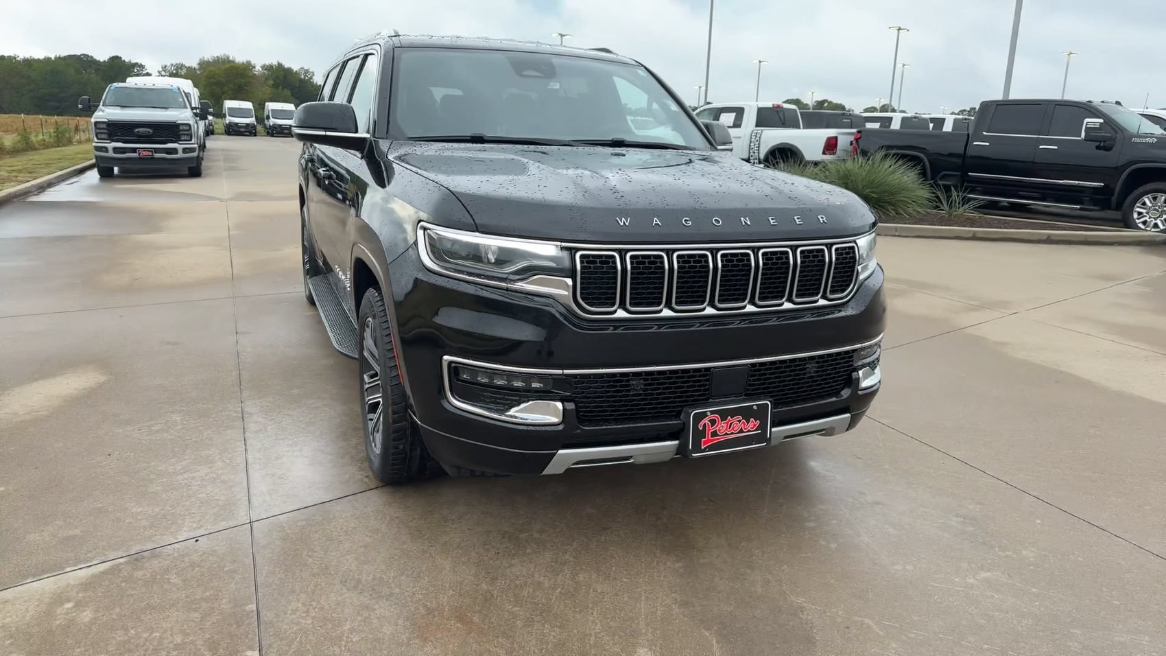 Used 2024 Diamond Black Crystal Pearlcoat Jeep Series II image 4