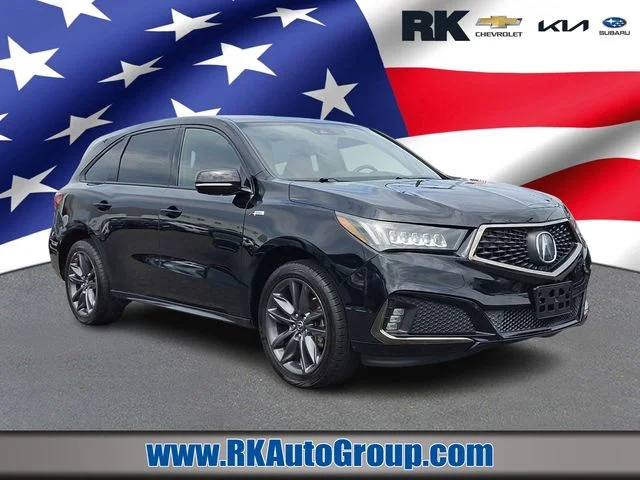 Used 2019 Black Acura 3.5L Technology Pkg w/A-Spec Pkg image 1