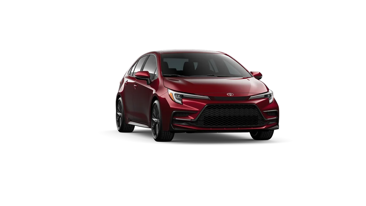 New 2026 Ruby Flare Pearl Toyota Hybrid SE image 16