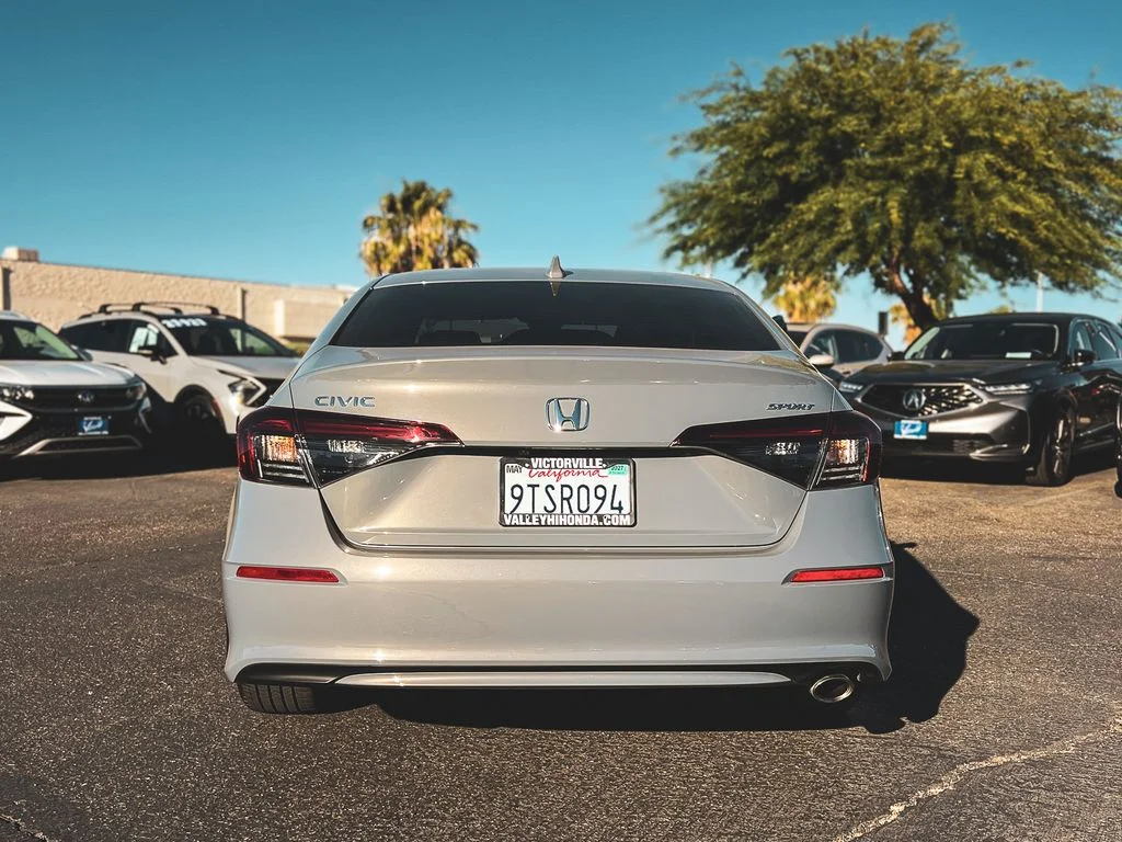 Certified Used 2025 Urban Gray Pearl Honda 4D SPORT image 8