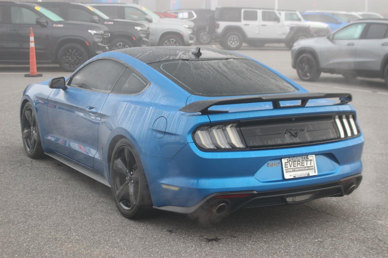Used 2021 Blue Ford EcoBoost image 5