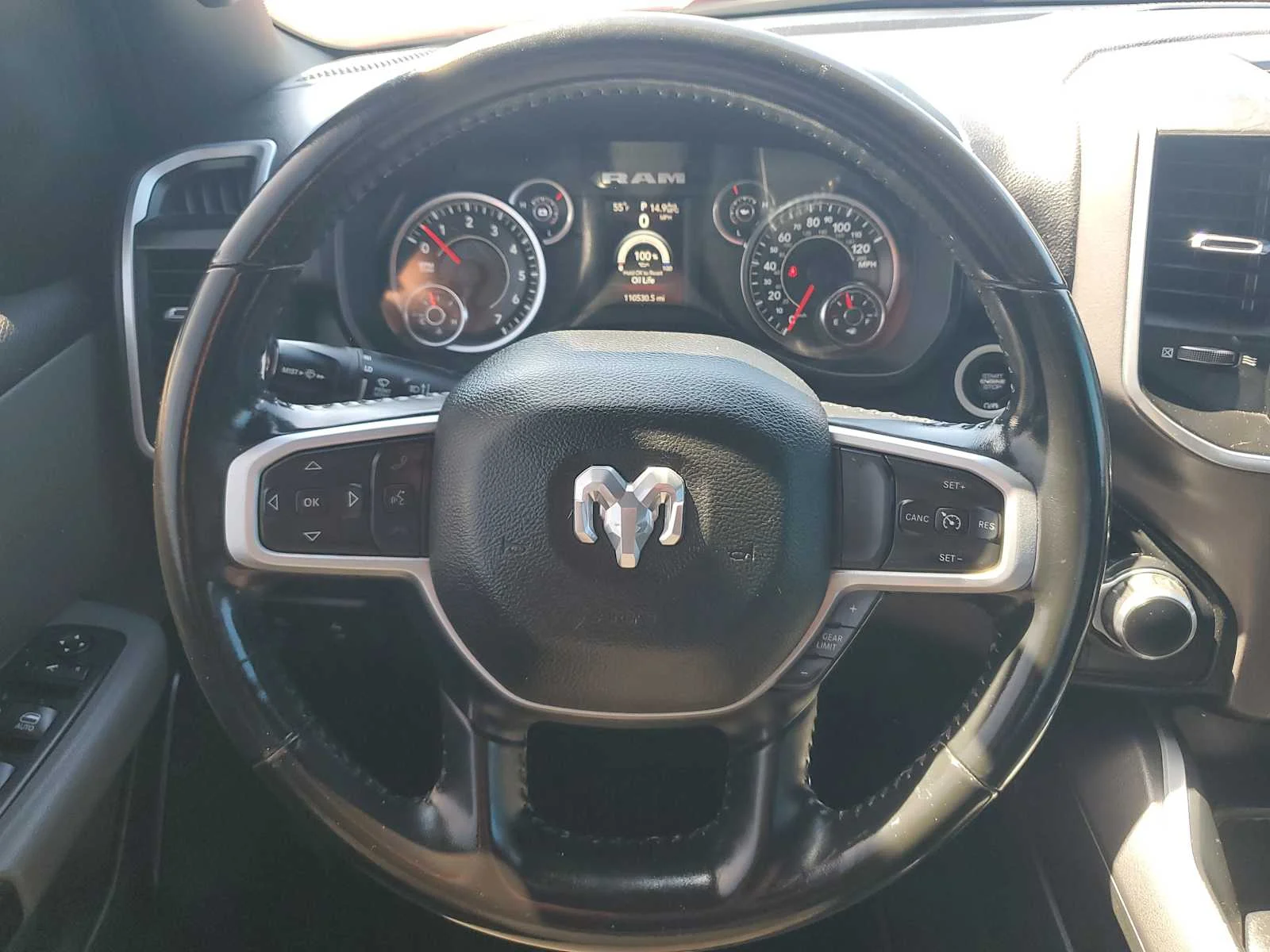 Used 2021 Flame Red Clearcoat Red Ram Big Horn image 11
