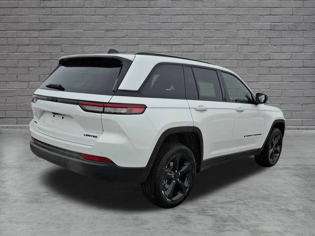 New 2025 Bright White Clearcoat Jeep Limited image 8