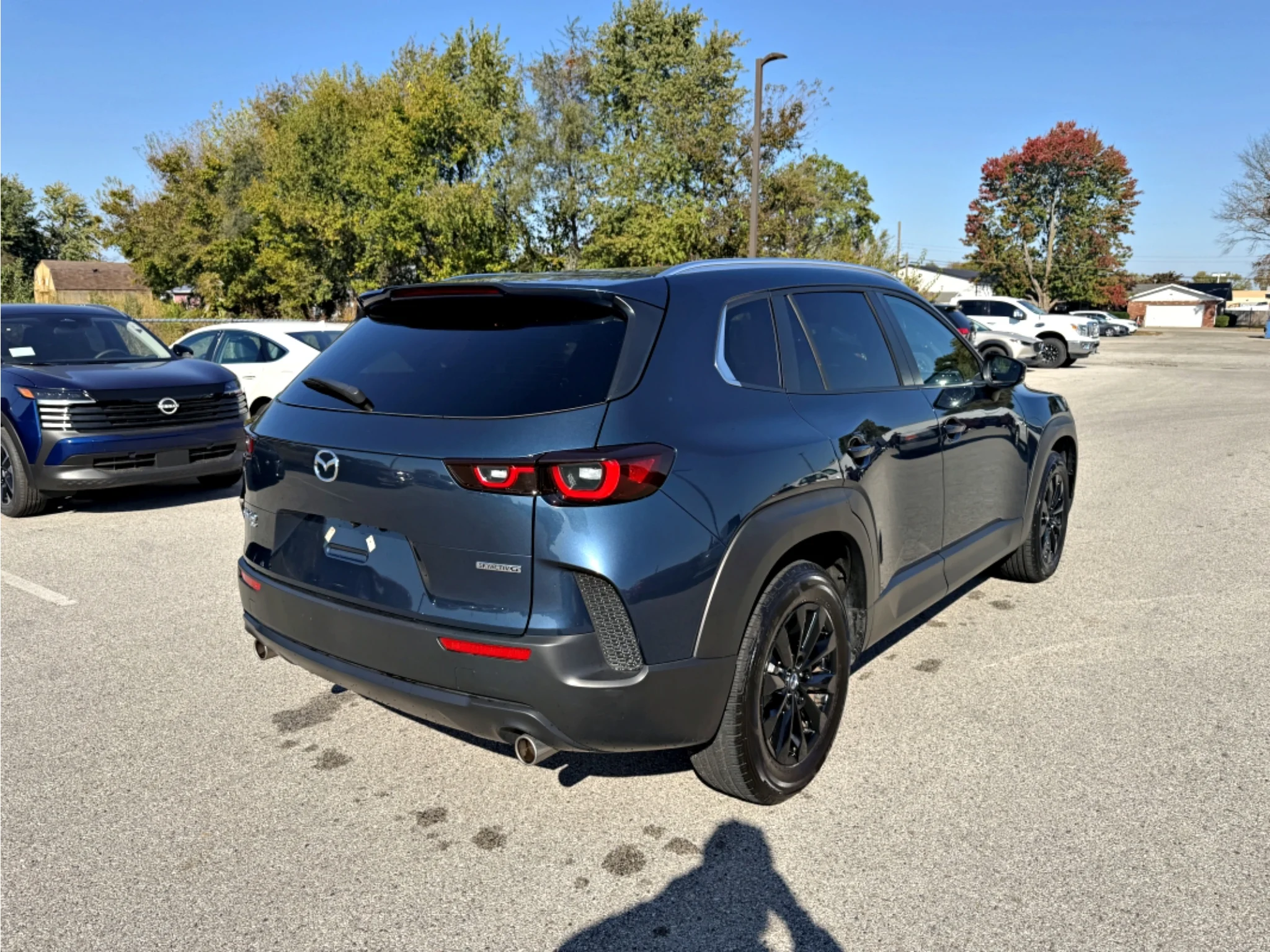Used 2025 Ingot Blue Metallic Mazda 2.5 S Preferred Package image 6