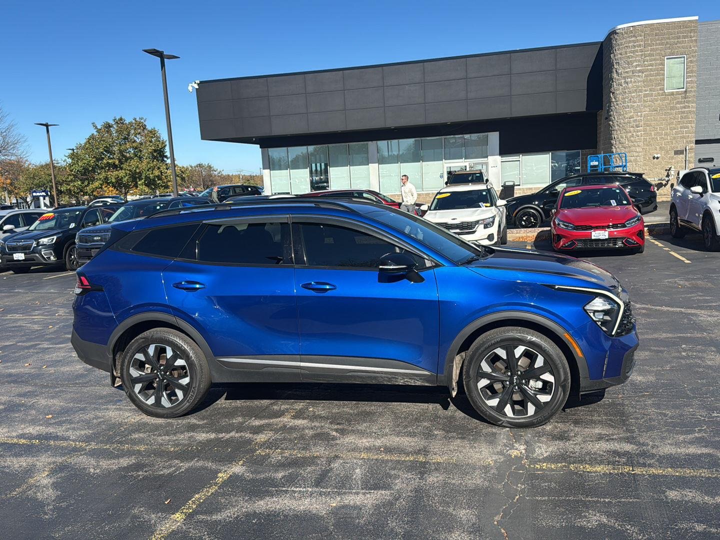 Used 2023 Sapphire Blue Kia X-Line image 10