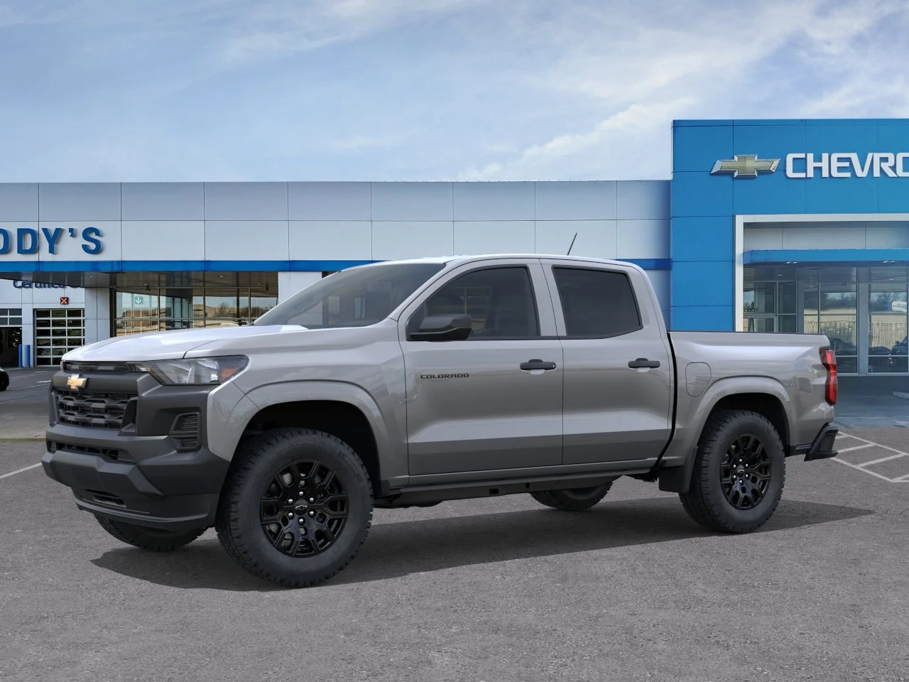 New 2026 Sterling Gray Metallic Chevrolet 2WD Work Truck image 2