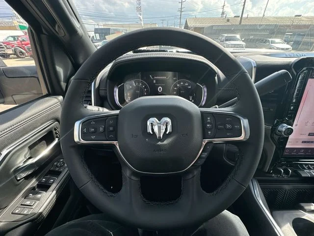 New 2026 Bright White Clear-Coat Exterior Paint RAM Laramie image 17