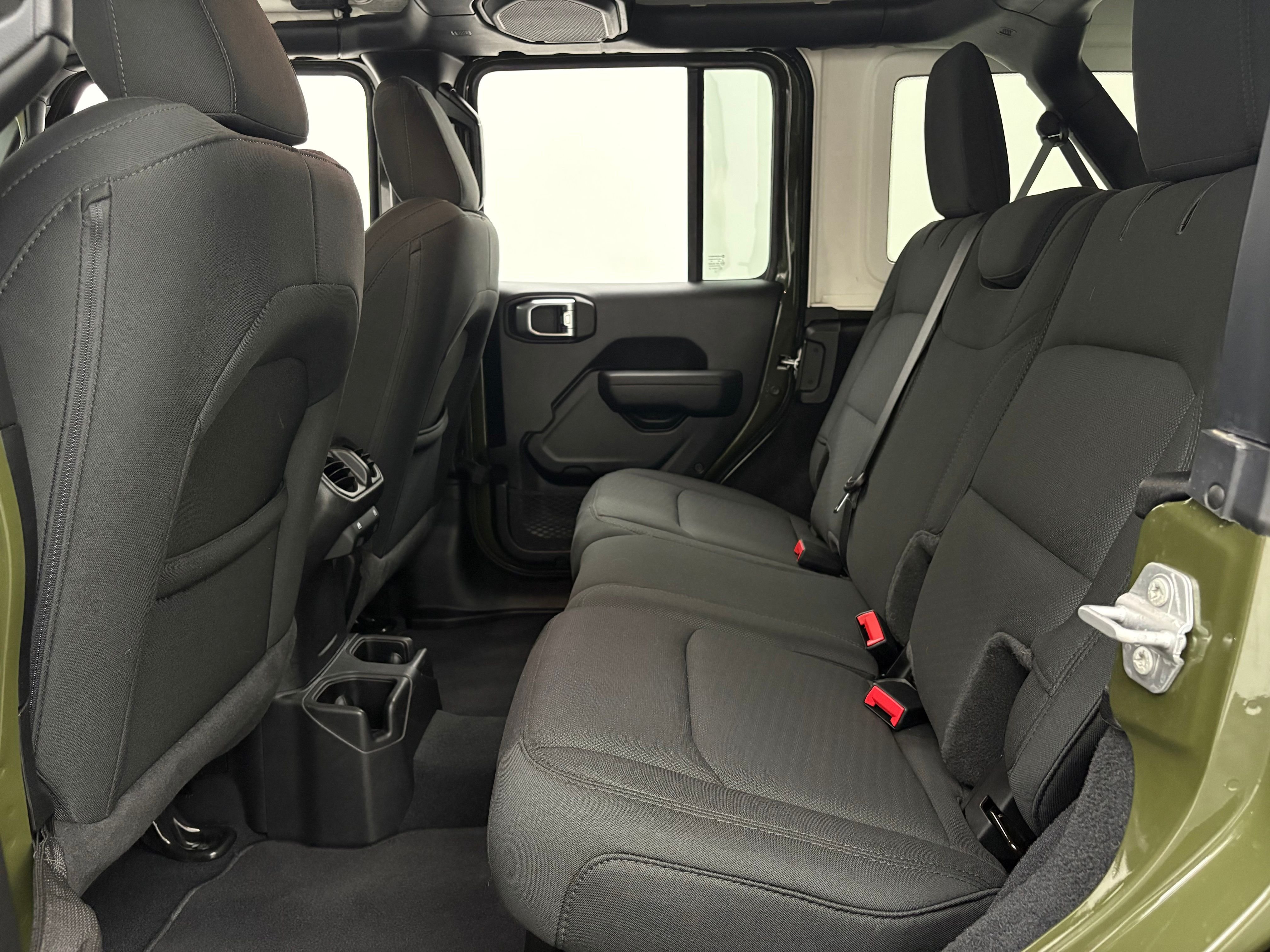 Used 2022 Sarge Green Clearcoat Jeep Unlimited Sport Altitude image 42