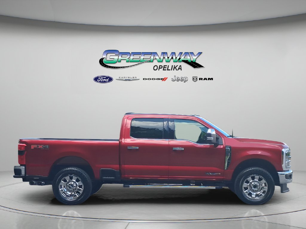 New 2026 Red Ford Lariat image 2