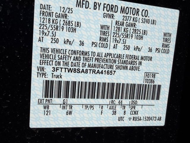 New 2026 Shadow Black Ford Lariat® image 44