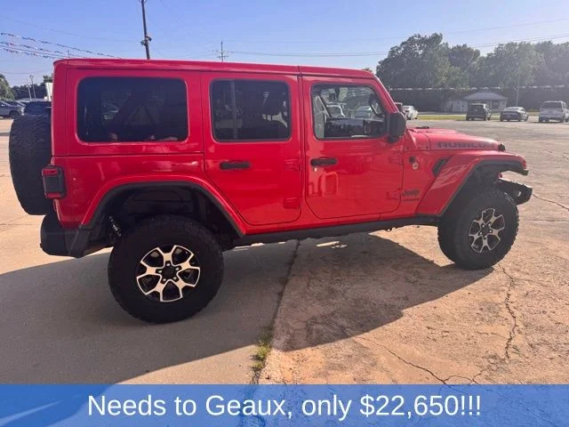 Used 2018 Red Jeep Unlimited Rubicon image 8