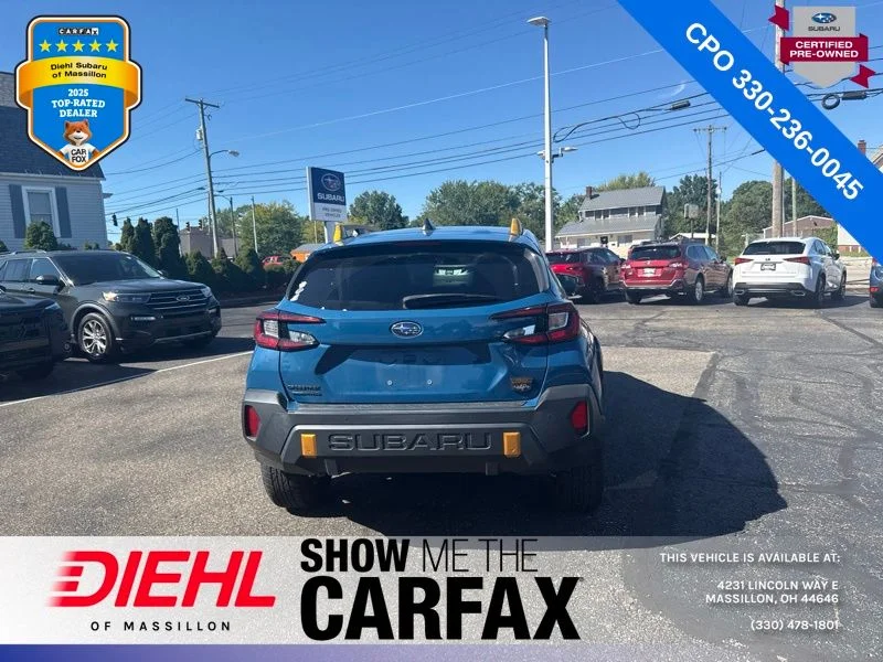 Used 2024 Blue Subaru Wilderness image 3