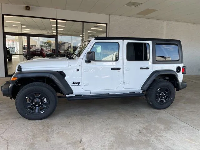 New 2026 Bright White Clear-Coat Exterior Paint Jeep Sport image 3