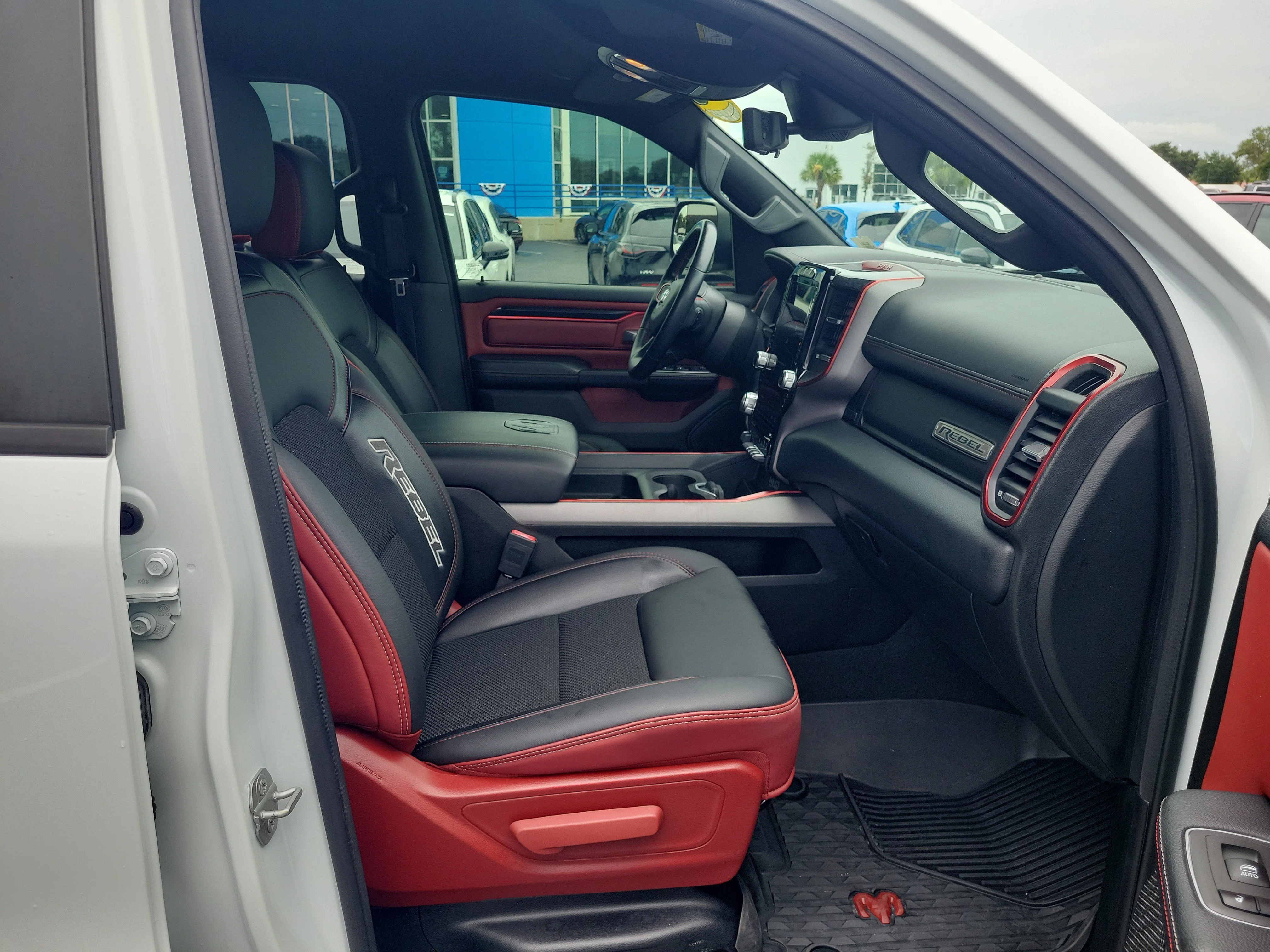 Used 2022 Bright White Clearcoat Ram Rebel image 8