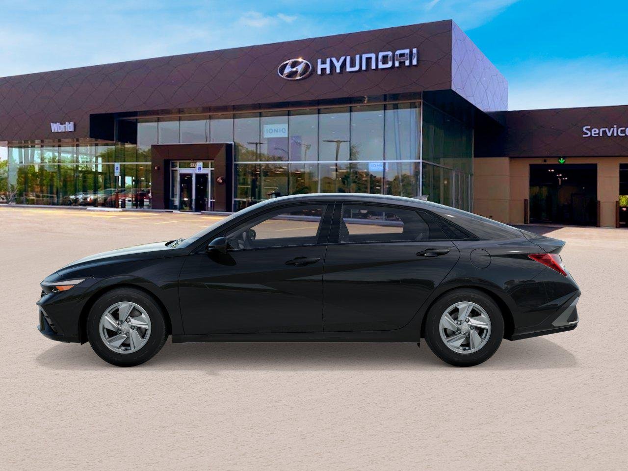 New 2026 Abyss Black Hyundai SE image 3