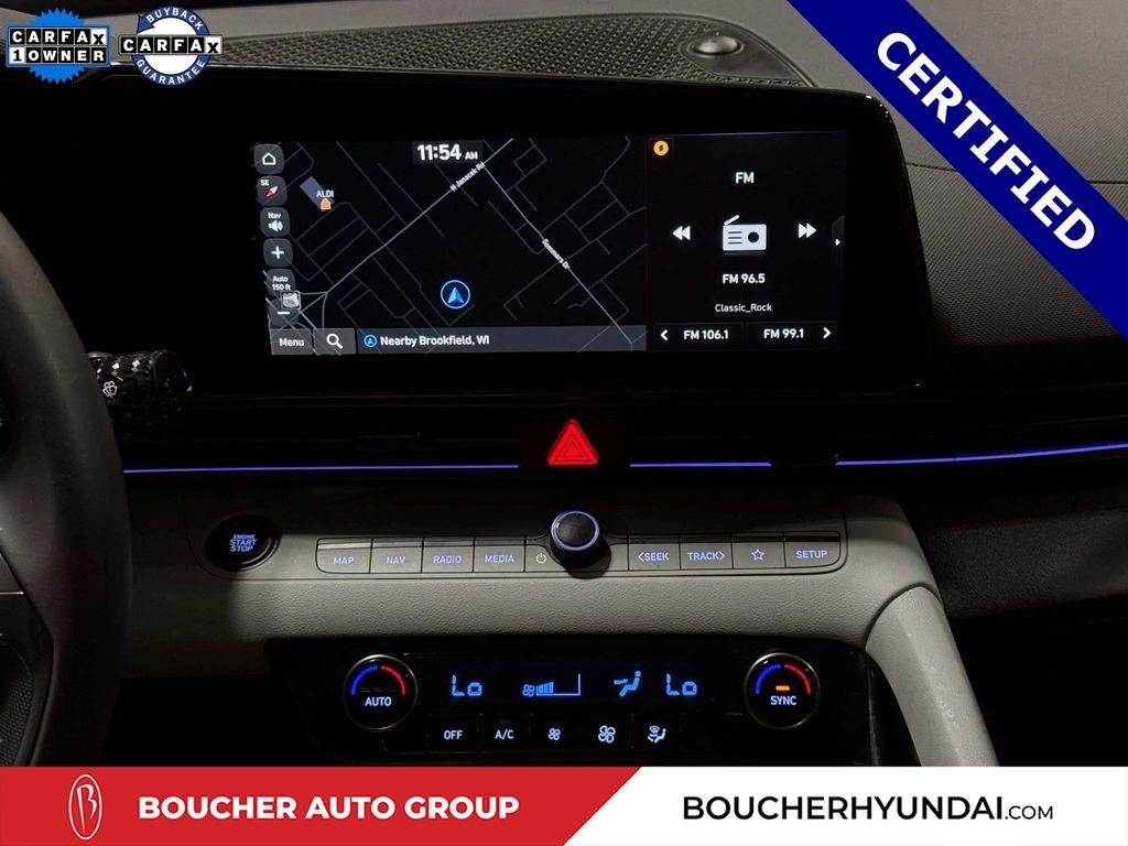 Certified Used 2025 Abyss Black Hyundai Limited image 13
