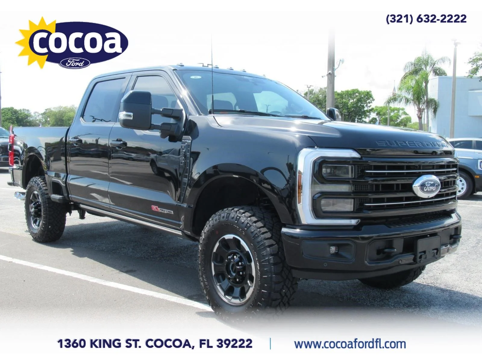New 2026 Agate Black Metallic Ford F-350® Platinum® image 1