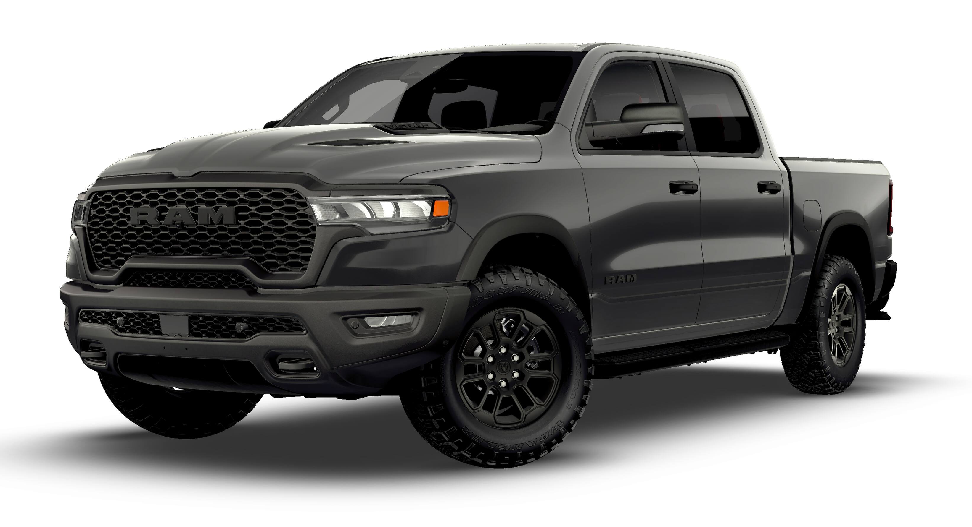 New 2026 Granite Crystal Metallic Clear-Coat Exterior Paint RAM REBEL image 13