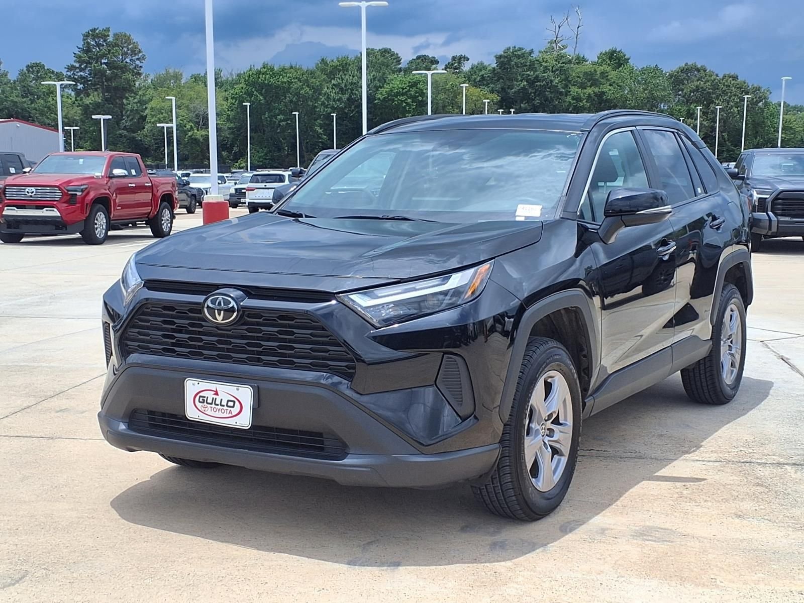 Certified Used 2025 Midnight Black Metallic Toyota XLE image 3