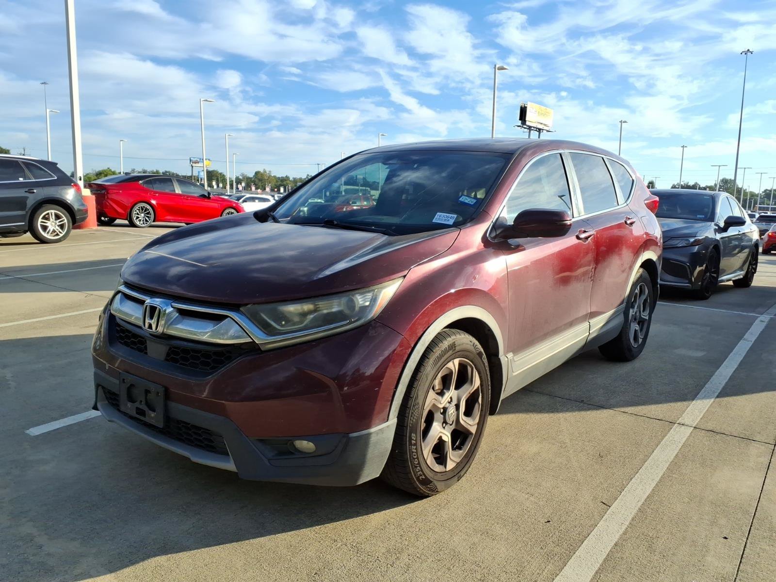 Used 2017 Basque Red Pearl II Honda EX image 4