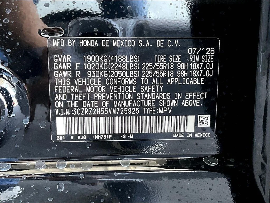 New 2027 Crystal Black Pearl Honda Sport AWD image 22