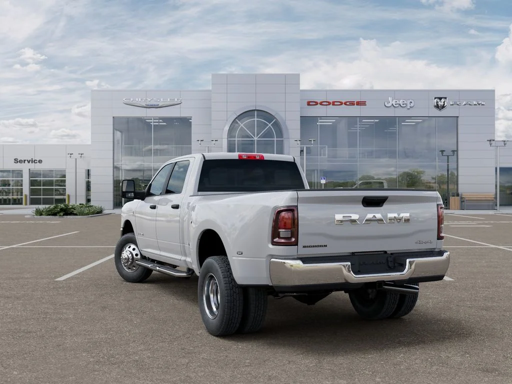 New 2026 Bright White Clear-Coat Exterior Paint RAM Big Horn image 3