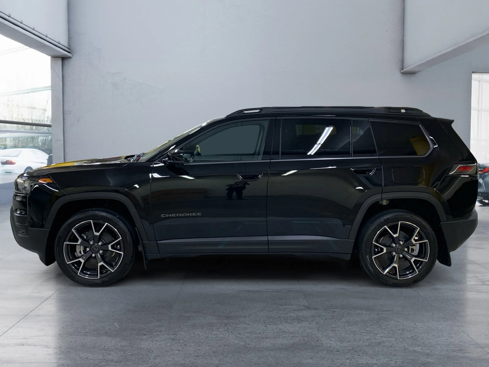 New 2026 Diamond Black Crystal Pearl Jeep Overland image 2