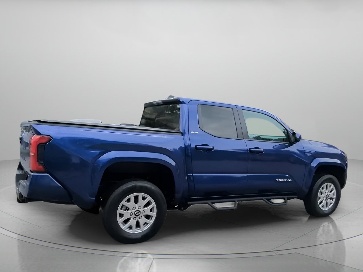 Used 2025 Blue Crush Metallic Toyota SR5 Crew Cab Pickup image 28
