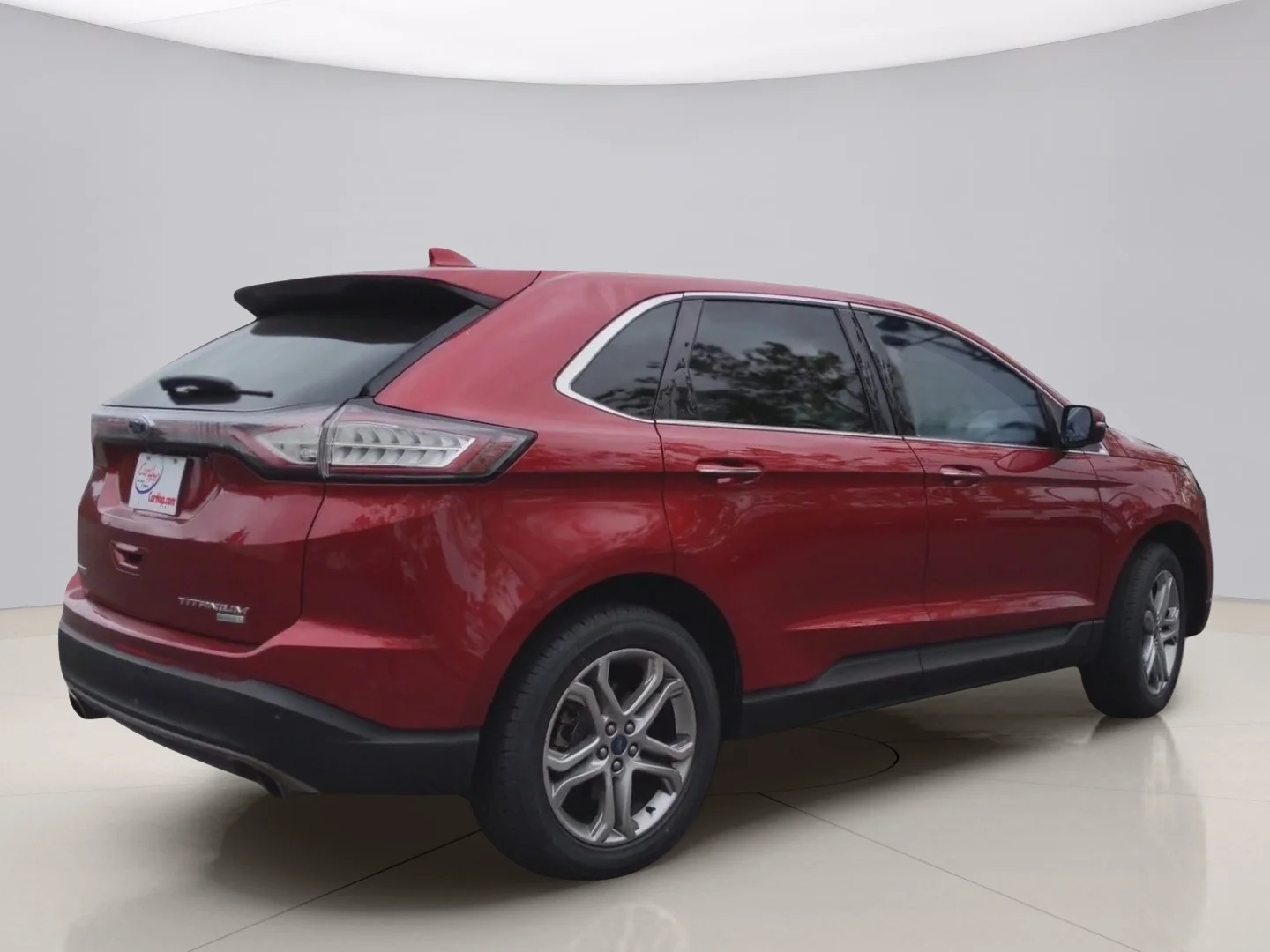 Used 2016 Red Ford TITANIUM image 5