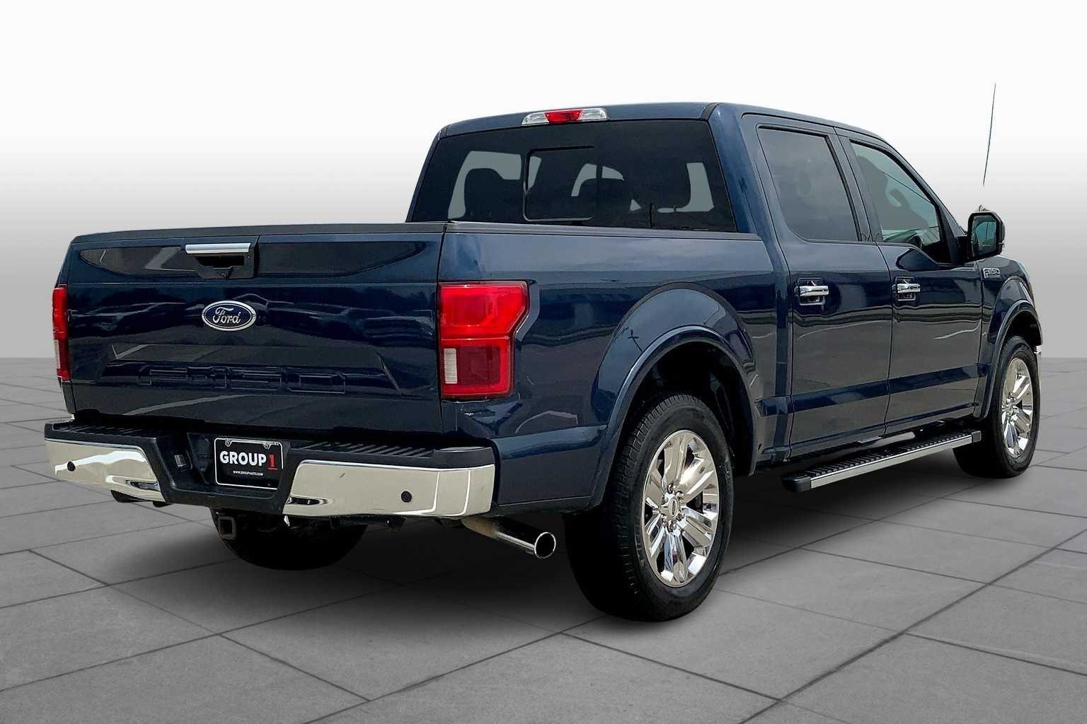 Used 2020 Blue Jeans Metallic Ford LARIAT image 12