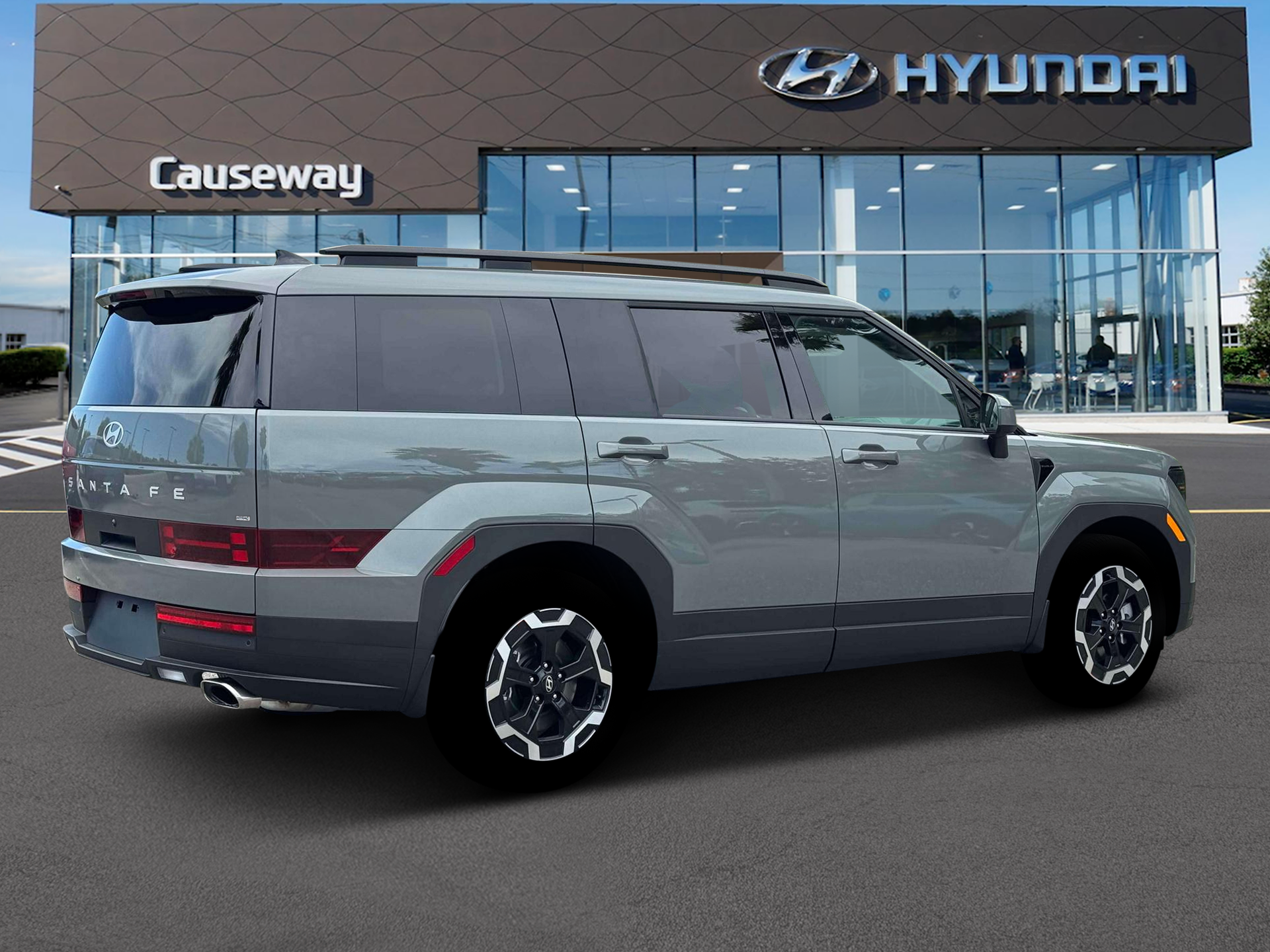New 2026 Gray Hyundai SEL AWD image 8