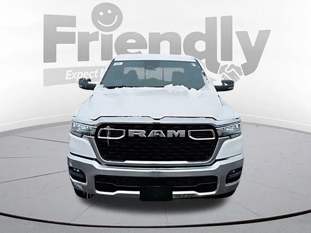 New 2026 Bright White Clear-Coat Exterior Paint RAM BIG HORN image 8