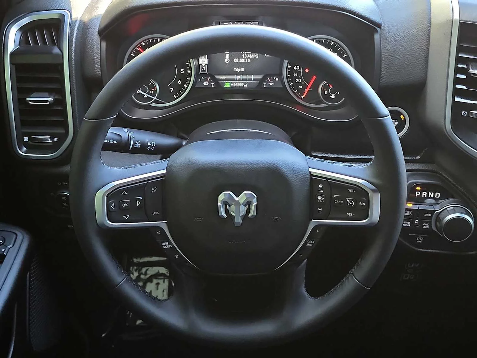 Used 2025 Forged Blue Metallic Ram Big Horn image 19