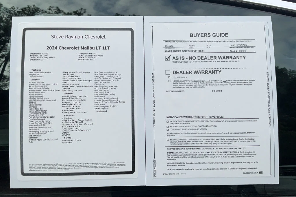 2024 Chevrolet Malibu 1LT - Photo 23