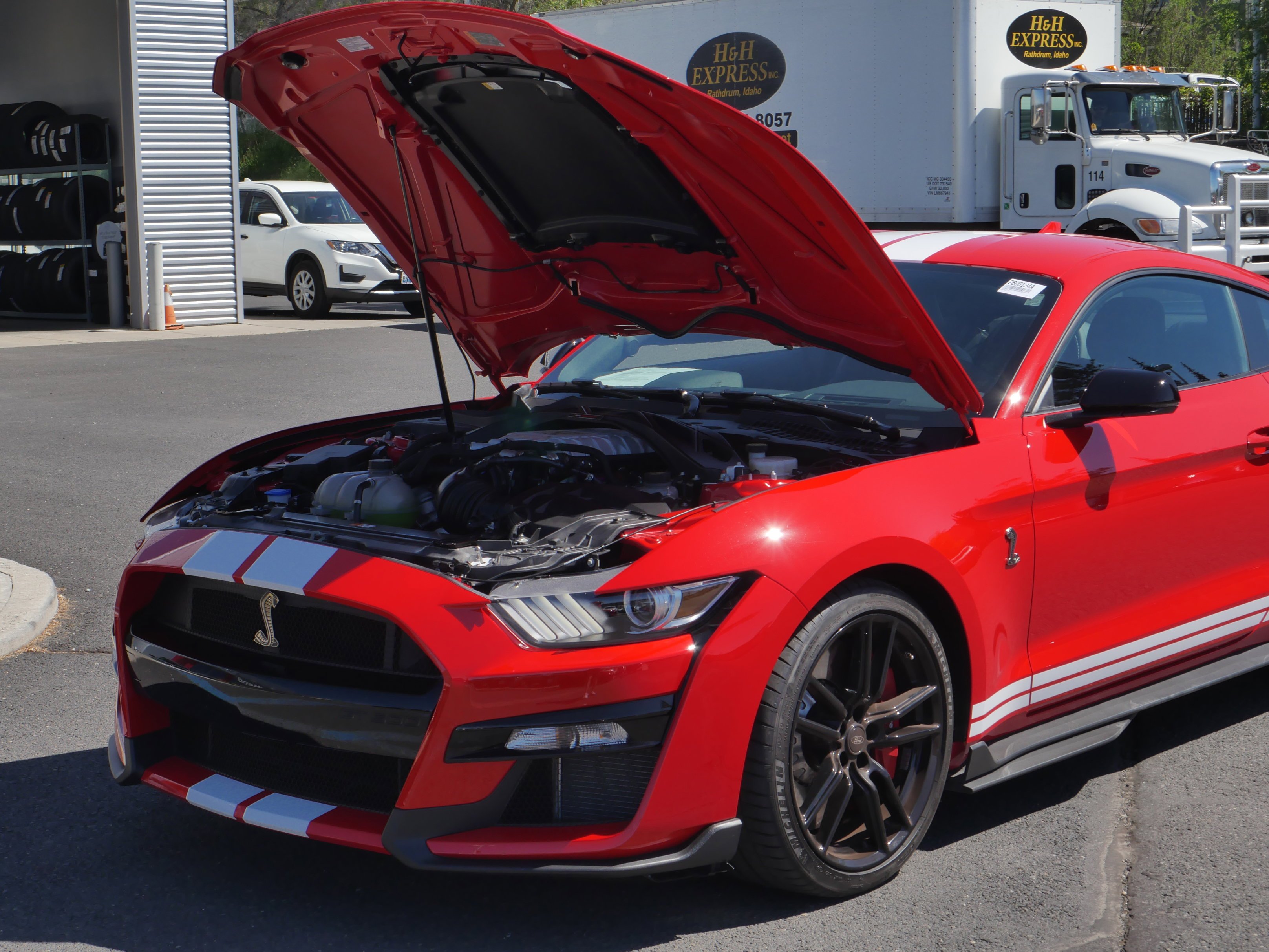Used 2021 Race Red Ford Shelby GT500 image 41