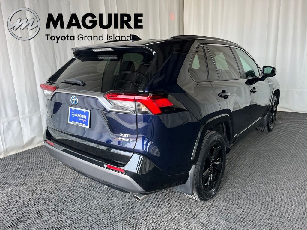 Used 2021 Blue Toyota XSE image 32