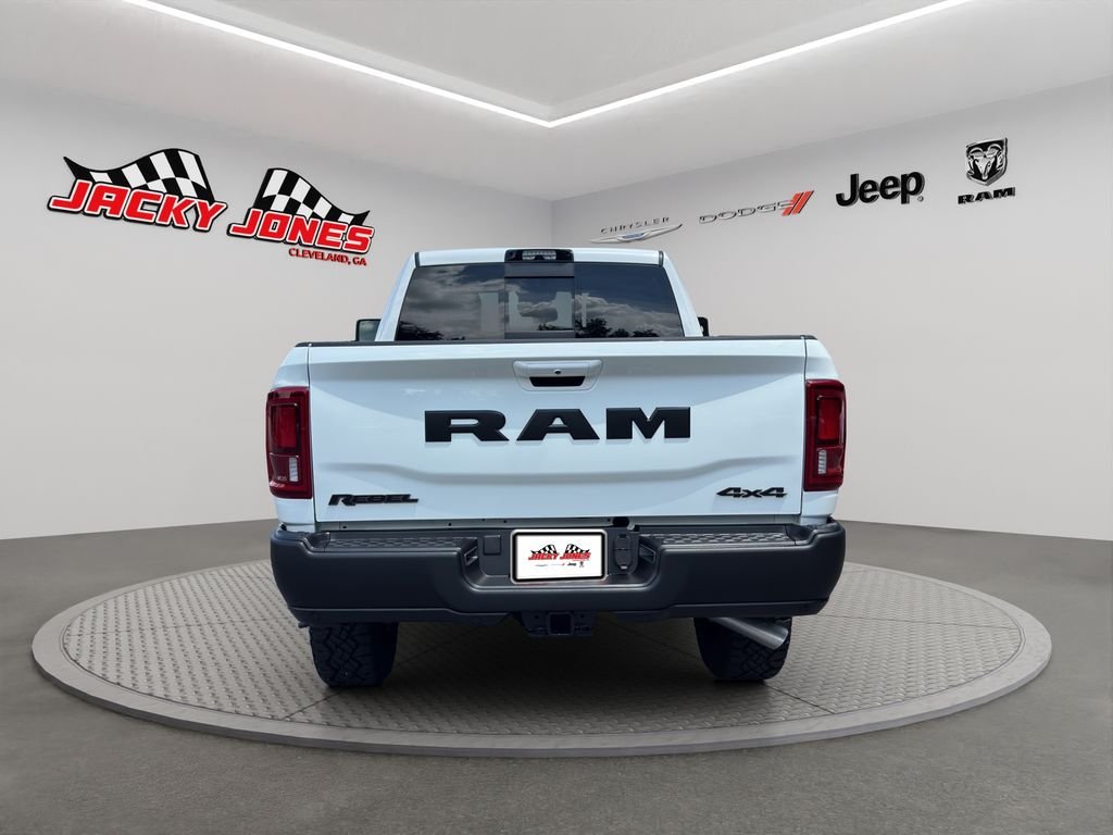 Used 2025 Bright White Clearcoat Ram Rebel image 8