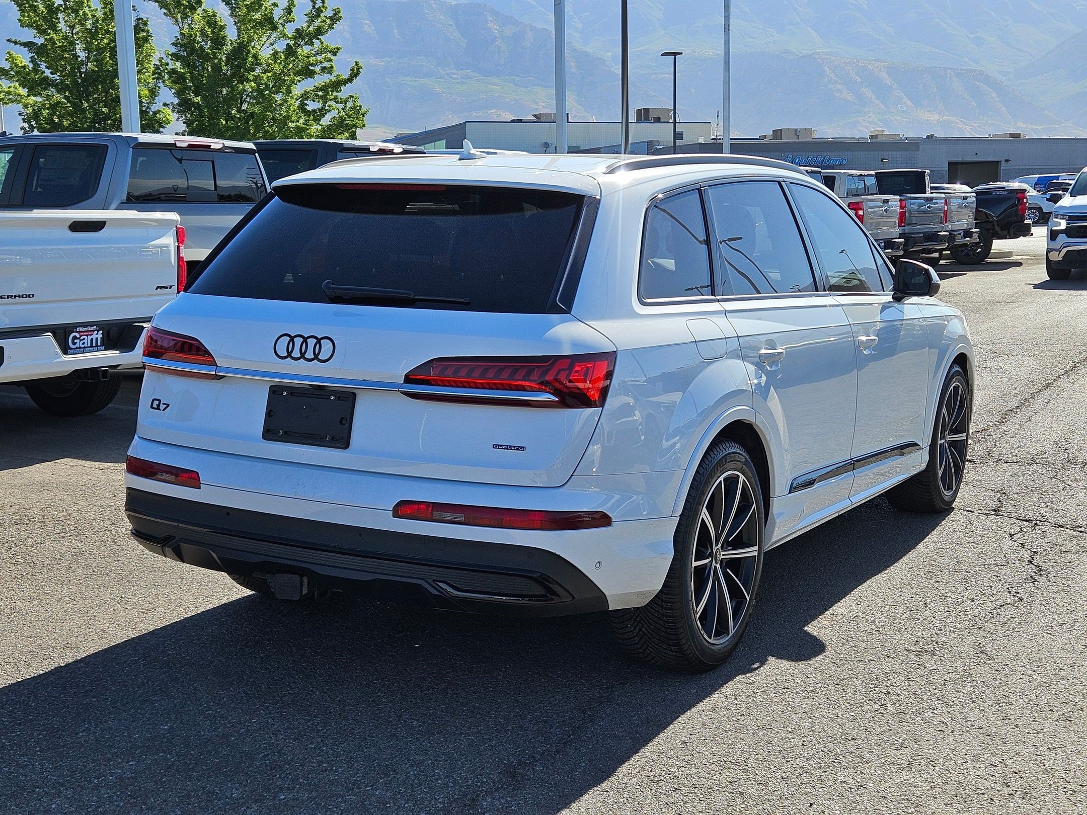 Used 2021 Glacier White Audi Prestige image 3