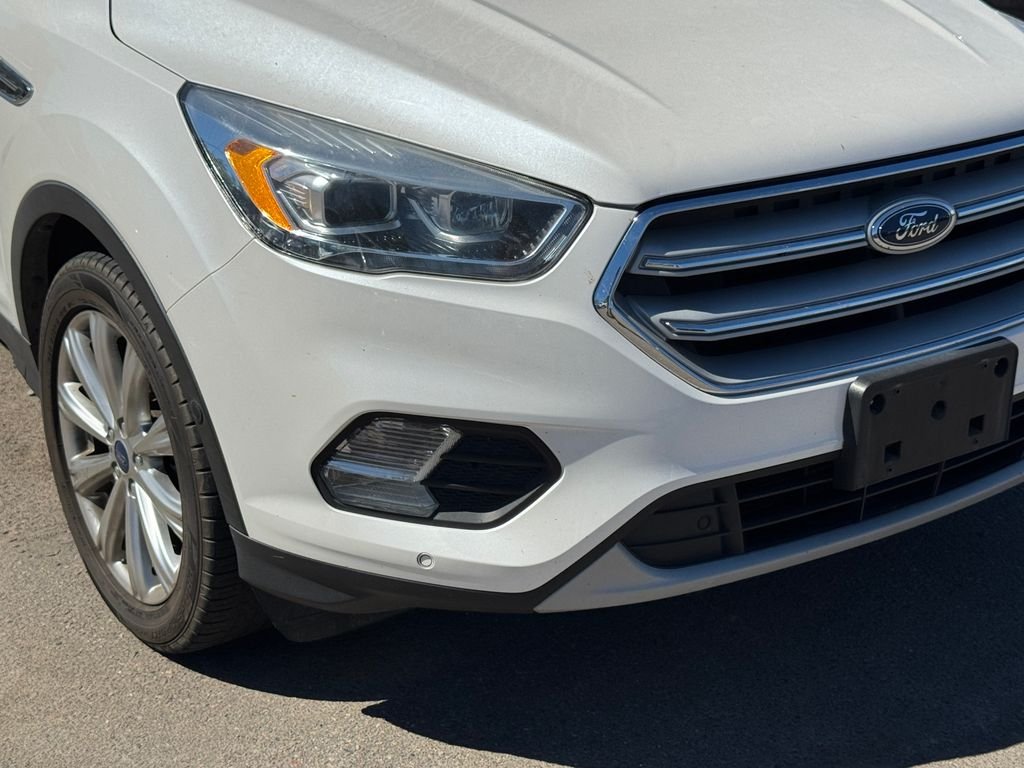 Used 2018 White Ford Titanium image 14