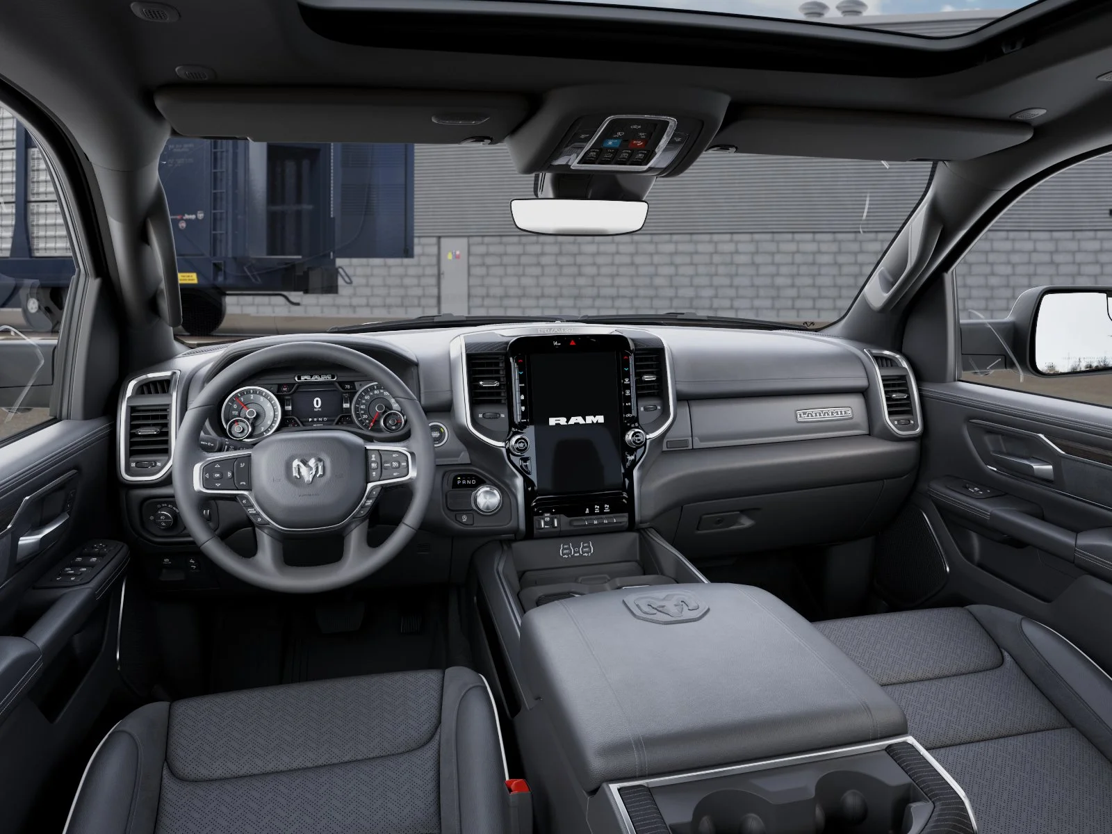 New 2027 Granite Crystal Metallic Clear-Coat Exterior Paint RAM LARAMIE image 8