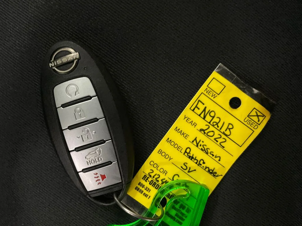 Used 2022 Gun Metallic Nissan SV image 33