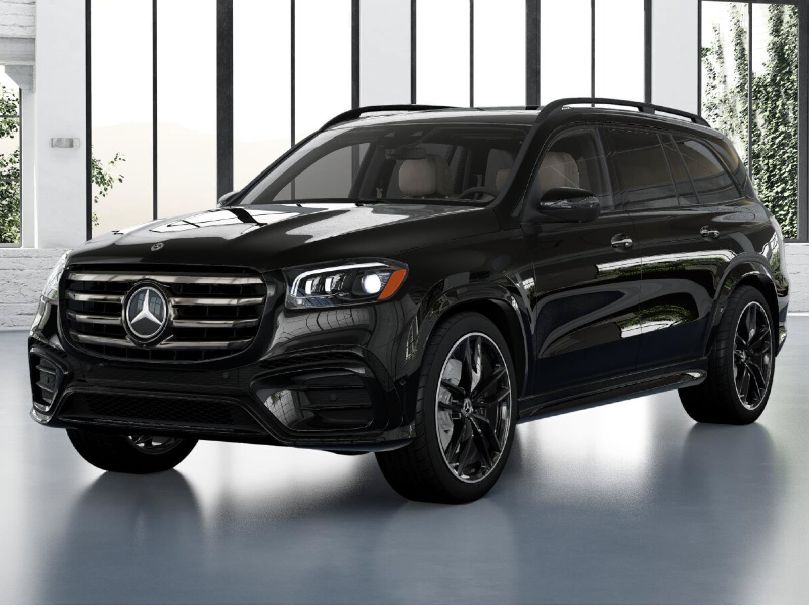 New 2026 Obsidian Black Metallic Mercedes-Benz GLS 450 image 1